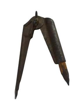 General Tools Vintage Metal Pencil Compass Drafting Tool